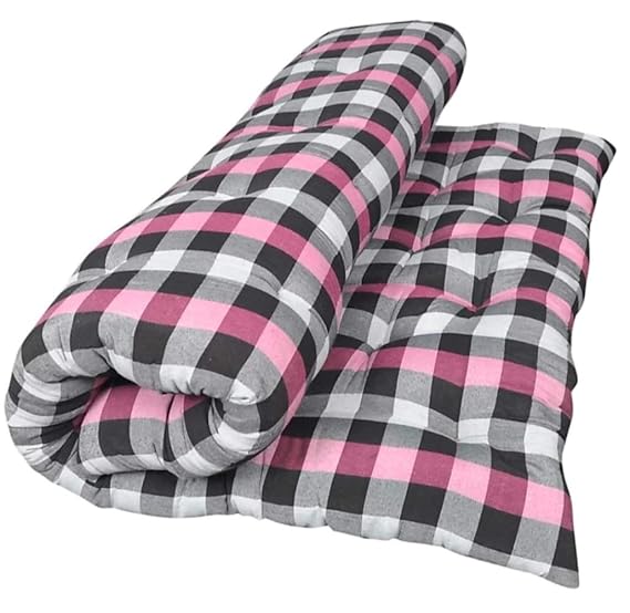 Cotton Mattress | Multicolor Soft Double Bed Gadda | Eco-Friendly