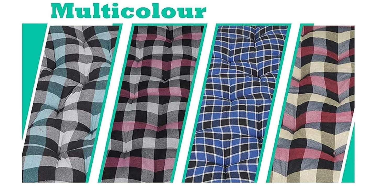 Cotton Mattress | Multicolor Soft Double Bed Gadda | Eco-Friendly