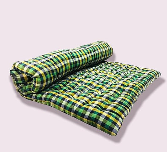 Cotton Mattress | Multicolor Soft Double Bed Gadda | Eco-Friendly